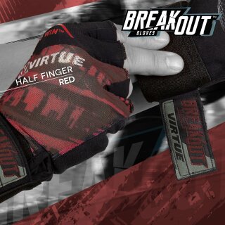 Virtue Breakout Halb Handschuhe rot L/XL/XXL